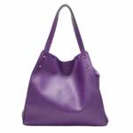 ITALYSHOP24 Schultertasche DAMEN XXL TASCHE SET 2in1 SHOPPER Handtasche Hobo Bag Umhängetasche (Spar-Set: Henkel Tasche mit CrossOver, Workbag Schule Tote Weekender, 2-tlg), Crossbody Beuteltasche Leder Optik DIN-A4 Nieten Freizeit Urlaub