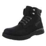 Ital-Design Herren Bikerschuhe Freizeit Stiefelette (88491827) Flach Boots in Schwarz