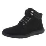 Ital-Design Herren Schnürschuhe Freizeit Stiefelette (88491838) Flach Boots in Schwarz