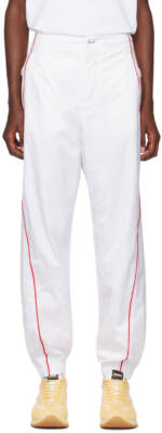 JACQUEMUS White Nike Edition 'Le bas de jogging' Track Pants