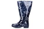 JJ Footwear Wellies Gummistiefel in Übergrößen Mehrfarbig 9900012-351Blauw Flowers große Damenschuhe