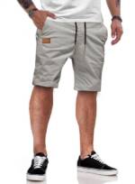 JMIERR Chinoshorts Kurze Hosen Herren Shorts Herren Sommer Baumwolle (Shorts, shorts) in Unifarbe