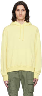 John Elliott Yellow Vintage Hoodie