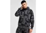 Jordan Sport All Over Print Full Zip Fleece Hoodie - Herren, Black/Black