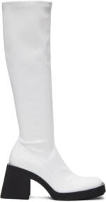 Justine Clenquet White Chloë Boots