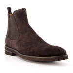 LOTTUSSE Herren Chelsea Boots braun Veloursleder