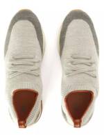 Loro Piana 360 Flexy Walk Leder-Details Wish® Wolle Schuhe Sneaker Wish®-Wolle, Doppel-Lagen-Stricktechnik, Elastischer Bund