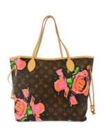 Louis Vuitton Pre-Owned 2008 x Stephen Sprouse Rose Neverfull Tote Bag - Braun