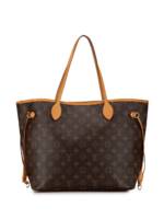 Louis Vuitton Pre-Owned 2010 Monogram Neverfull MM Shopper - Braun