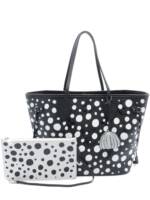 Louis Vuitton Pre-Owned x Yayoi Kusama 2021 Neverfull MM Tote Bag - Schwarz