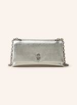 MARC JACOBS Umhängetasche THE METALLIC DUAL CHAIN WALLET