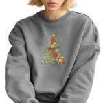 MC Star Kapuzensweatshirt Weihnachtspullover Damen Merry Christmas Sweatshirt (Weihnachten Weihnachts Xmas Pullover)