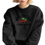 MC Star Weihnachtssweatshirt Weihnachts-Sweatshirt Frohe Weihnachten Shirts für Damen, lustige (Weihnachtspullover mit langen Ärmeln)