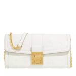 MCM Portemonnaie - Tracy Ebmn Lthr Wallet On Chain Large - Gr. unisize - in Creme - für Damen