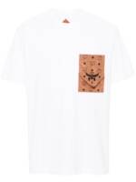 MCM T-Shirt mit Logo-Print - Weiß