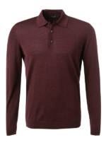 Maerz Herren Pullover rot unifarben