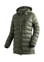 Maier Sports Funktionsmantel Lomnica Coat W Damen Mantel, leichtes Primaloft Material, 3 RV-Taschen und Kapuze