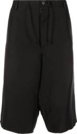 Maison Margiela - Maison Margiela Blend Linen Bermuda Shorts - Größe 46 - schwarz