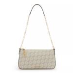 Michael Kors Crossbody Bags - Michael Kors Empire Schultertasche Beige/Weiß 32H3 - Gr. unisize - in Weiß - für Damen