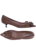 Miu Miu Damen Pumps, braun, Gr. 40