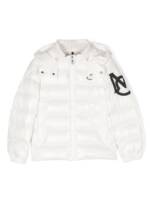 Moncler Enfant Gesteppte Saulx Jacke - Weiß