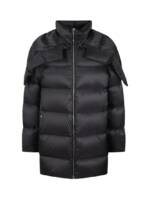 Moncler - Hooded Cyclopic Coat - Größe 0 - schwarz