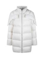 Moncler - Hooded Cyclopic Coat - Größe 0 - weiß