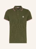 Moncler Piqué-Poloshirt gruen