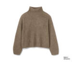 NAH/STUDIO Cashmere-Pullover | ungefärbtes Ziegenhaar, Undyed Brown