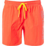 NAPAPIJRI Herren Badeshorts orange Mikrofaser unifarben