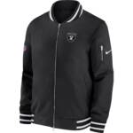 Nike Las Vegas Raiders Bomberjacke Herren