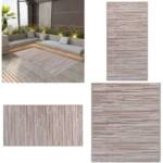 Outdoor-Teppich Braun 120x180 cm pp - Outdoor-Teppich - Outdoor-Teppiche - Home & Living - Braun