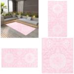 Outdoor-Teppich Rosa 120x180 cm pp - Outdoor-Teppich - Outdoor-Teppiche - Home & Living - Rosa