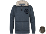 Petrol Zip-Hoodie | Herren