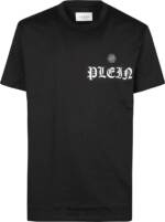 Philipp Plein - Gothic Plein T-shirt Black - Größe L - schwarz