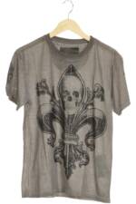 Philipp Plein Herren T-Shirt, grau, Gr. 48