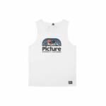 Picture T-Shirt Ärmelloses Herren-T-Shirt Picture Authentic Tank B Weiß