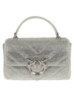 Pinko Shopper - Love Lady Puff Mini Cl Full Str - Gr. unisize - in Gunmetal - für Damen