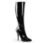 Pleaser SEDUCE-2000 kniehohe Pleaser Stilettoabsatz High-Heels Stretch Stiefel High-Heel-Stiefel