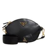 Prada Crossbody Bags - City Leather Shoulder Bag - Gr. unisize - in Schwarz - für Damen