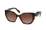 Prada PR 19ZS 2AU6S1, Quadratische Sonnenbrille, Damen, in Sehstärke erhältlich