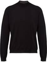 Prada Schmaler Rollkragenpullover - Schwarz