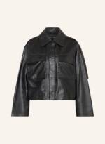 Proenza Schouler Lederjacke Dylan schwarz