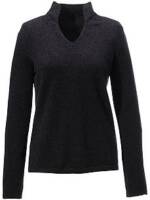 Pullover aus 100% Premium-Kaschmir Modell Vivien Peter Hahn Cashmere schwarz