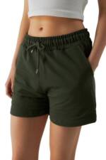 ROSS CAMP Sweatshorts Kurze Hose Damen Shorts Lycra