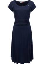 Ragwear Sommerkleid "Ivone Solid", leichtes Jersey-Kleid in melierter Optik