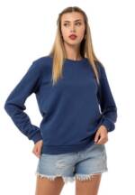 RedBridge Sweatshirt Red Bridge Damen Sweatshirt Rundhals Pullover Indigo L Premium Qualität