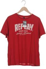 Replay Herren T-Shirt, rot, Gr. 52