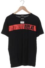 Replay Herren T-Shirt, schwarz, Gr. 52