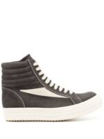 Rick Owens High-Top-Sneakers mit Schnürung - Grau